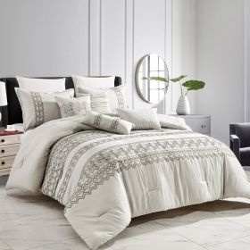 Jivanta 7PC COMFORTER SET (size: king)